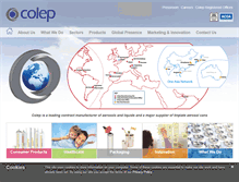Tablet Screenshot of colep.com